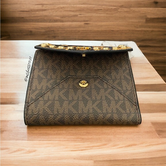 Michael Kors Eliza Large East West Open Tote W/Pouch + Matching Wallet NWT - Picture 14 of 14